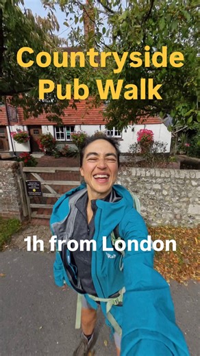 Beginner friendly countryside walk near london: 📌 Lewes to Kingston near Lewes (Distance is 2 miles one way) #countrysidewalk #naturewalk #walkinguk #autumnwalks #daytripfromlondon | She walks in England