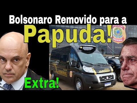 EXTRA! BOLSONARO IS ALREADY IN PAPUDA PRISON! MORAES IS RELENTLESS! CONTACT HAS BEEN MADE! HUMILI...