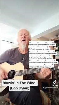 How to play Blowin' In The Wind (Bob Dylan)