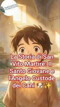 La Storia di San Vito Martire: Il Santo Giovane e l'Angelo Custode dei Cani #SanVito #StorieDiSanti