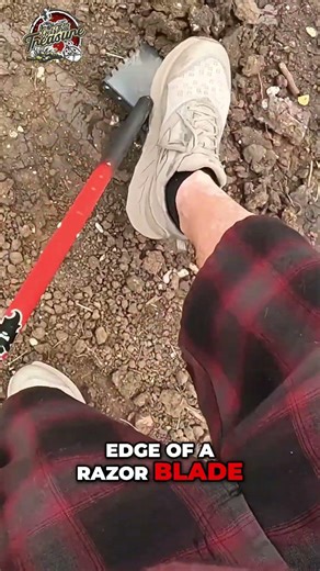 Found a Coin on its Edge! Metal Detector Surprise! #shorts