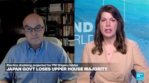 Japan government loses Upper house majority