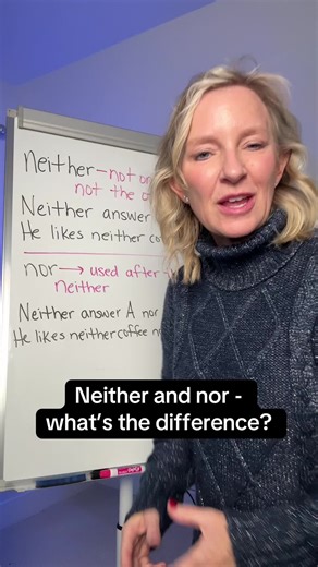 Understanding the Difference Between Neither and Nor
