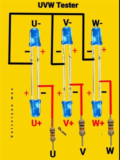 Inverter Ac , freze, UVW Tester/ voltvison max #shorts