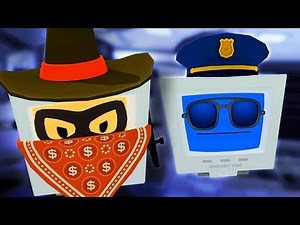 BANDIT BOT GOES TO JAIL! - Job Simulator VR Gameplay - VR HTC Vive Pro Gameplay