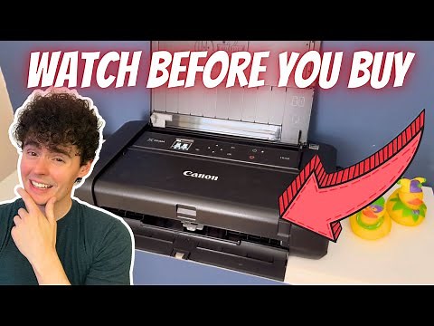 Canon PIXMA TR150 Wireless Portable Printer (Review)