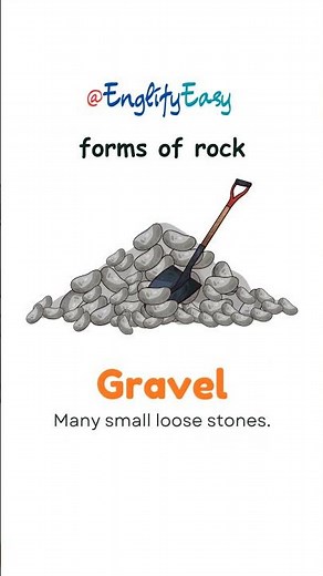 Rock Sizes in English | Boulder, Pebble, Gravel, Sand Explained