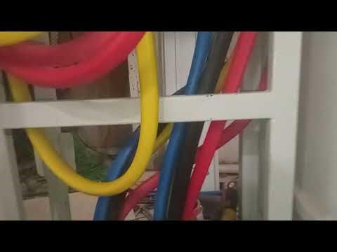 3 Phase 4 Core Cable Termination | Electric RCCB Breaker Cable Connection 