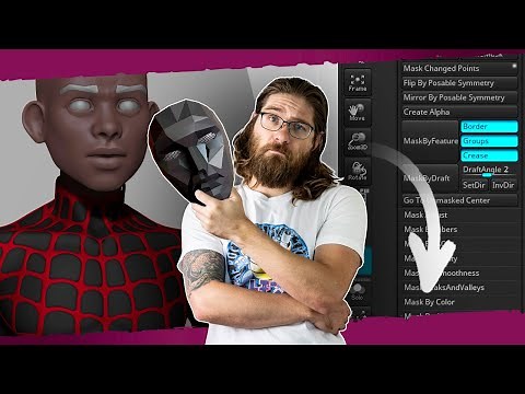 MASKING in Zbrush - All settings EXPLAINED!