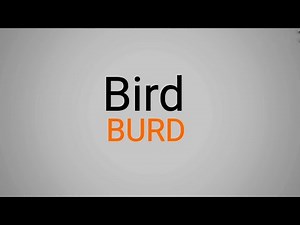 How to Pronounce BIRD Correctly | British English Pronunciation Lesson | Mr.English