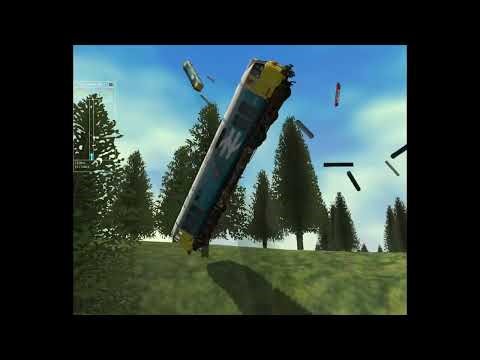 Microsoft Train Simulator. Train Crash Music Story 7