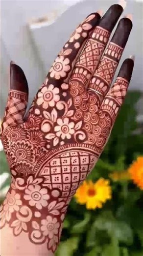 sample mehndi design for girls #beautiful #mehndiart #mehndidesign #memes #asthetic4kstatus💞💞