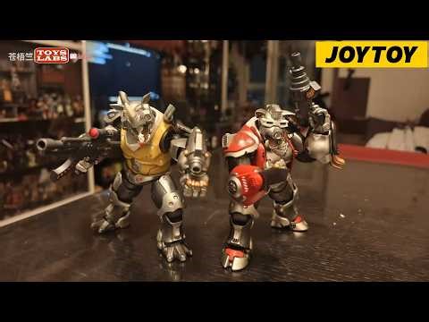 暗源 忍者龟-咆勃&摇滚万岁 野猪&犀牛 JoyToy TMNT Super Bebop and Mighty Rocksteady
