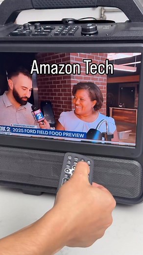 What if you could just… bring your TV with you? 🤯 #portabletv #portableentertainment #entertainmentsystem #amazonfinds #ourfavoritefinds | Favorite Finds