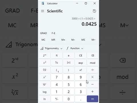 How to Use a Calculator to find the simple and compounding interest