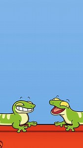 Funny Gecko Cartoon Compilation