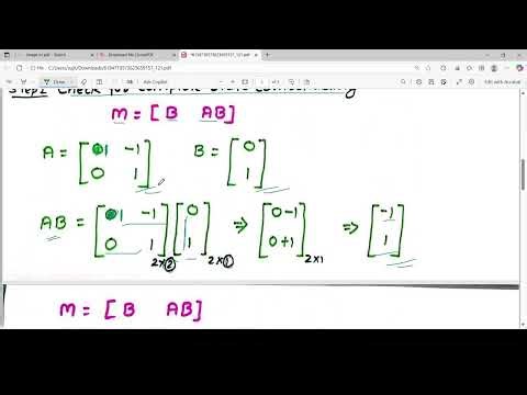 state feedback gain matrix | #advancedcontrolsystem