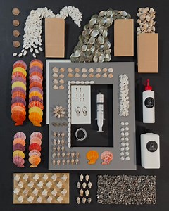 DIY Sea Shell Mirror Kit No. 2 - Etsy Canada