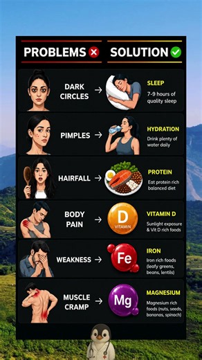 6 Common Health Problems & Simple Daily Solutions 💚