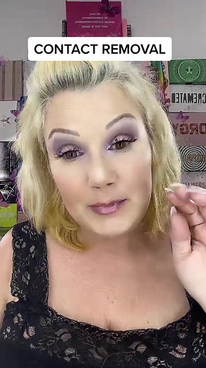 Contact Removal #fyp #robbydddmakeuptoo #robbydddmakeup #phiphiadventures #contactlenses #contactremoval