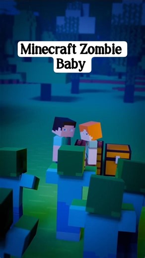 Minecraft Baby Zombie #minecraft #boatff999
