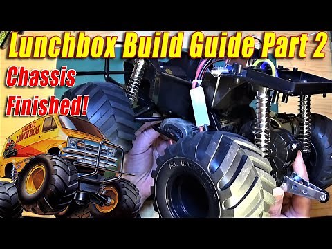 Tamiya Lunchbox Build Guide + Tips Part 2 Including Gearbox Brace - Steps 13-22 Chassis Finished!