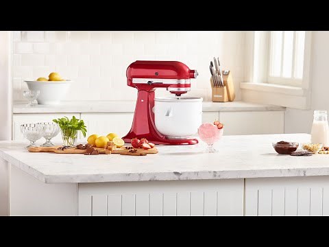 Ice cream maker for mixer - KitchenAid