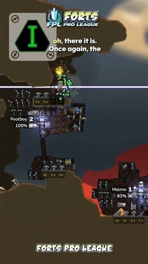 He does it again! | Forts #gameplay