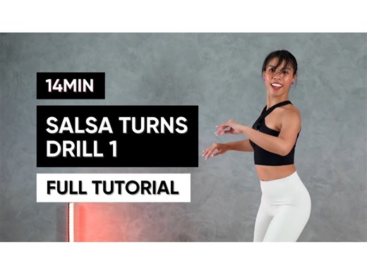 14min Salsa舞步转身完整版教程