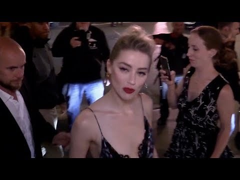 EXCLUSIVE : Amber Heard walking down the Croisette in Cannes