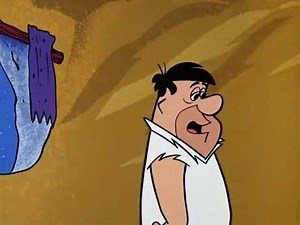 Fred Flintstone goes back to sleep