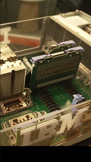 What's Inside this CLEAR Mainframe from IBM? #computerhardware