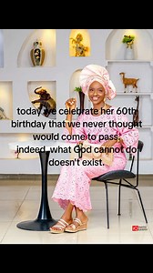 137K views · 16K reactions | What a beautiful story. Wishing you a joyous 60th birthday, Mama! ❤️  @|yosiclothier01|tt #BellaNaija BellaNaija.com | BellaNaija | Facebook