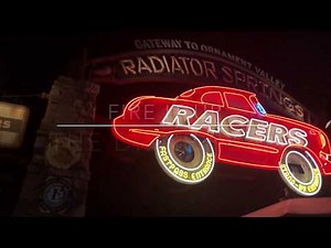 Full Ride - Radiator Springs Racers 2018 at Disneyland Resort
