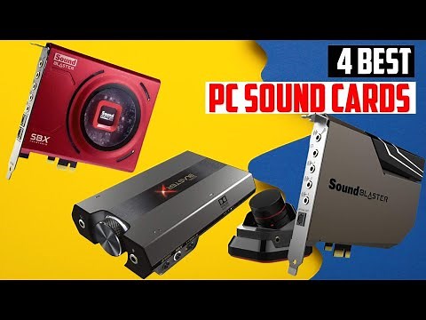 ✅ Best PC Sound Cards of 2025 | Top 4 Best PC Sound Cards of 2025
