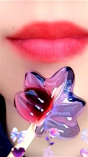 ASMR Satisfying Eating Sweet Dessert #asmr #asmrsounds #satisfyinglips