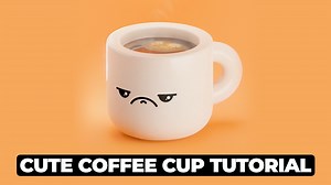 Blender 3D Coffee Cup Character Animation Tutorial