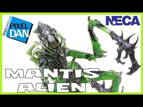 Aliens Mantis Alien NECA Toys Kenner Wave Figure Video Review