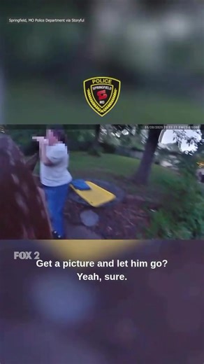 A Springfield police officer’s routine patrol quickly turned into a rescue mission for a baby deer stuck in an empty pool. Bodycam footage of the rescue shared on Storyful shows Officer Matthew Vorse climbing into the pool and carrying the tiny fawn back to its mom, who was waiting nearby. https://tinyurl.com/bde77648 | Fox2Now