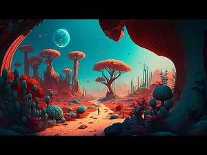 Wandering Through an Alien Desert 🌵 ambient music ~ scifi beats | chill | instrumental
