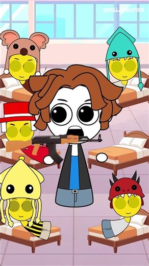 bacon roblox hides a gun in sammy's bed while sleeping #roblox #robloxanimation