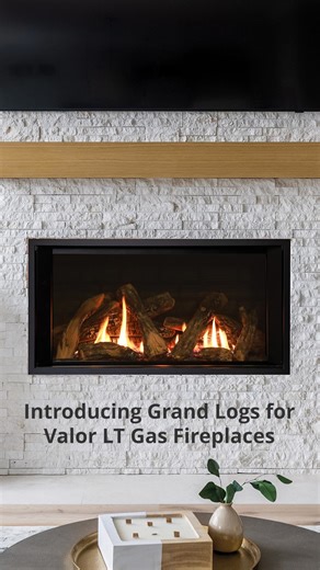 Your fireplace should feel like the heart of your home - warm, inviting, and beautiful. The new Grand Traditional Logs create a fuller, more natural fire experience in LT gas fireplaces, perfect for relaxing nights and cozy gatherings. Contact Martin Sales and Service today! | Martin Sales And Service, Inc.