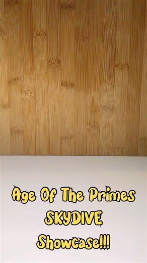 Age Of The Primes SKYDIVE Showcase!!! 🔥🔥🔥🔥🔥 #fyp #shortsfeed #shorts