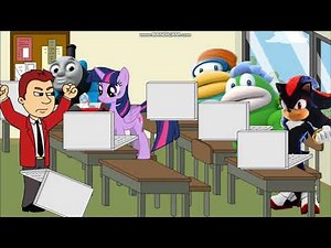 Dark Para Bowser Throws His Computer at his Teacher and Gets Grounded