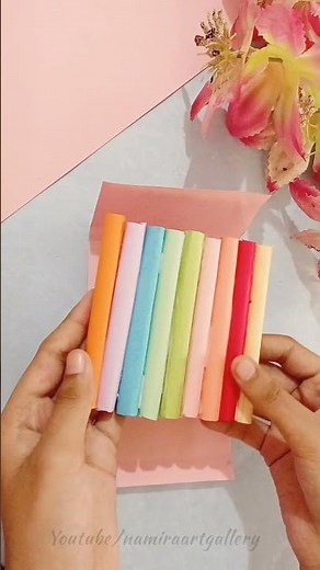 DIY pencil case | how to make paper pencil case | namiraartgallery