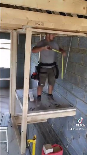 Building a bulkhead over stairs