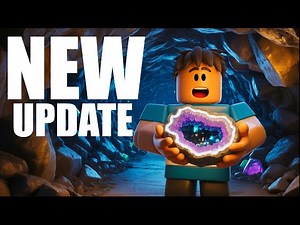 Roblox Prospecting NEW GEODE UPDATE! NEW AREA?!