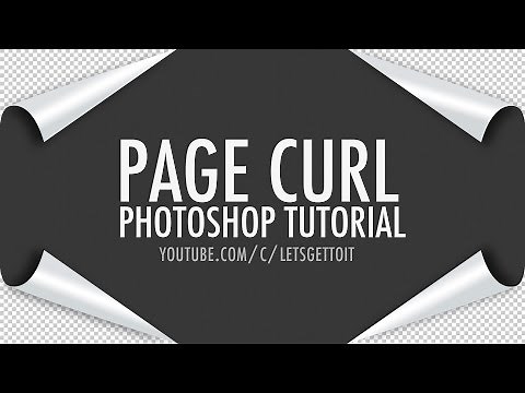 How to Make a Page Curl Effect - Photoshop Tutorial
