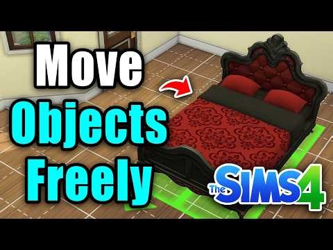How To Move Objects Freely in Sims 4 (PS4, PS5, Xbox, PC)