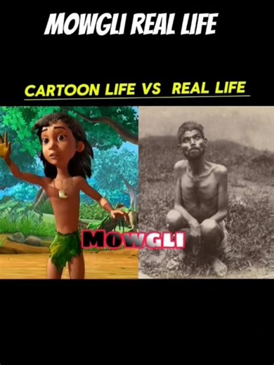 Mowgli real life 💀😊😉 #shorts